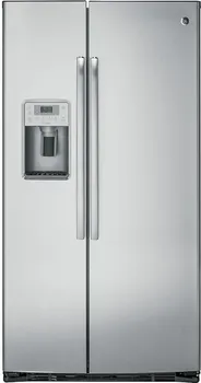 Front view of the GE Profile PZS22MYKFS refrigerator