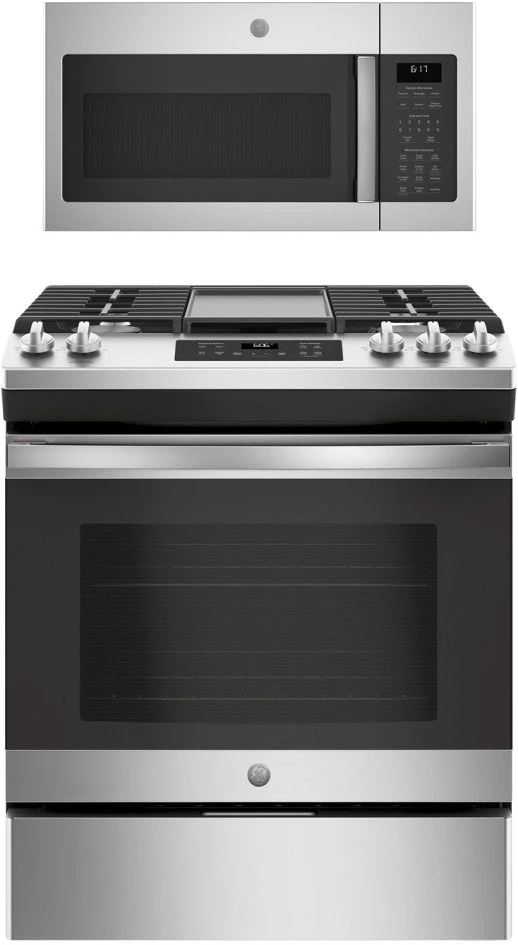 GE 2 Piece Kitchen Package