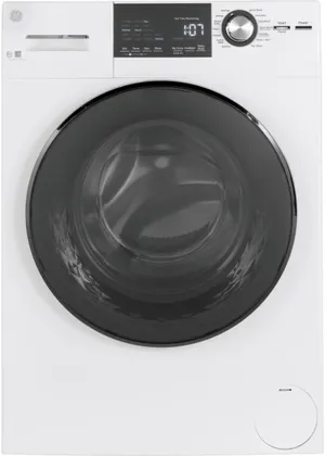 GE White Front Load Washer