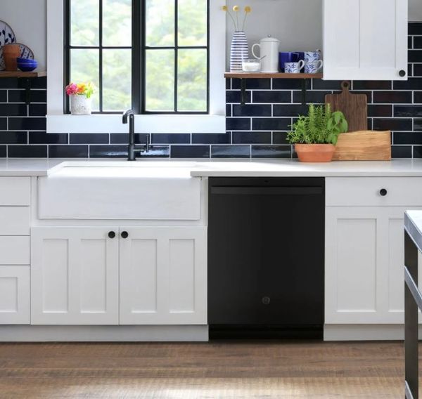 GE Black Built In Dishwasher