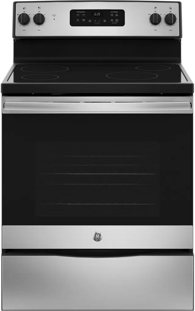 GE Stainless Steel Freestanding Electric Range