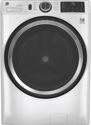 GE White Smart Front Load Washer