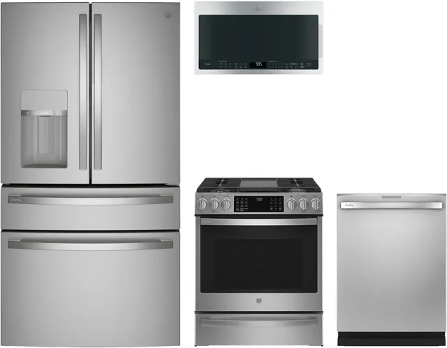 GE Profile 4 Piece Kitchen Package