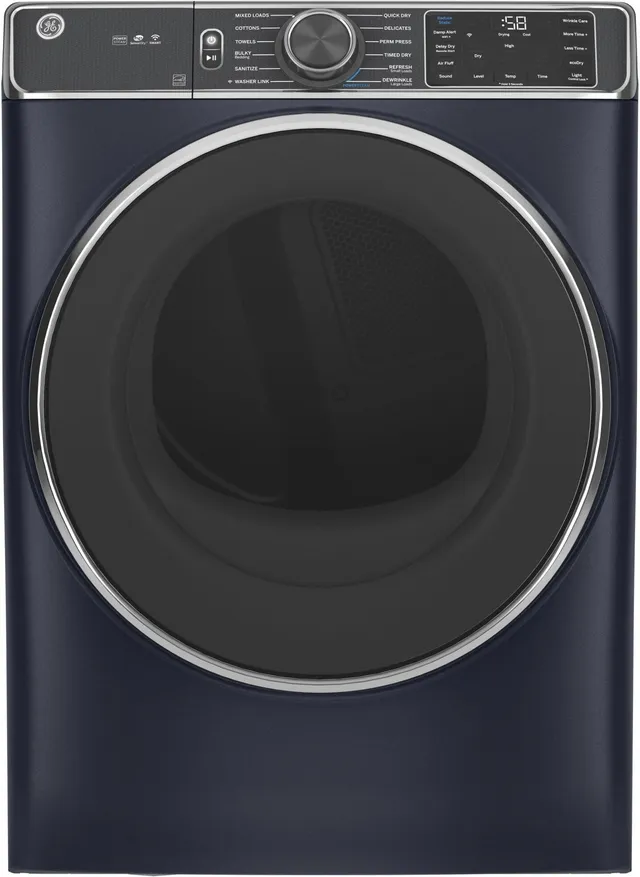 GE Sapphire Blue Smart Gas Dryer