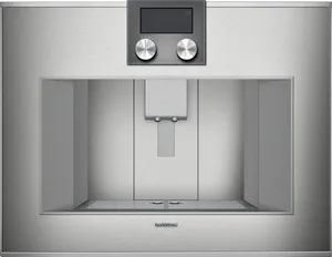 Front view of the Gaggenau 400 Series CM470712 coffee maker