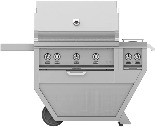Credit: Hestan Hestan 36in Deluxe Freestanding Grill