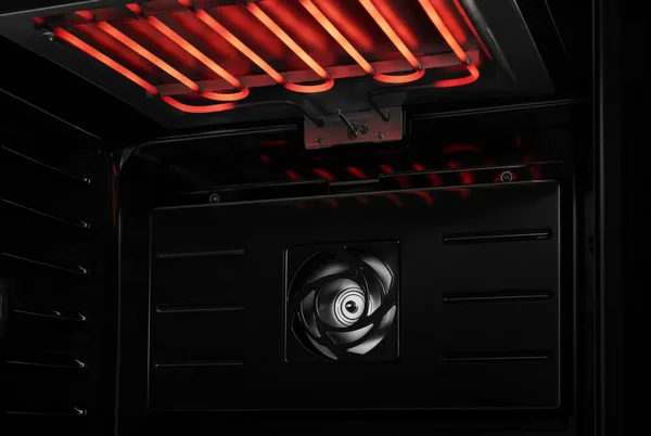 Interior look at the Jenn Air JJW2430LL heating elements