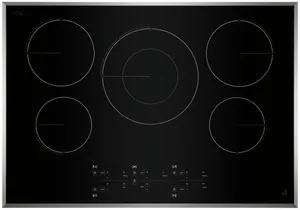 Front view of the JennAir JIC4536KS cooktop