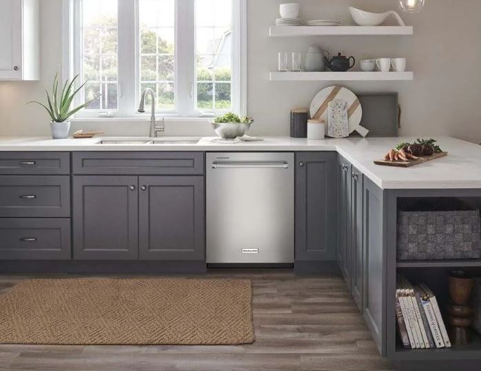 KitchenAid 24in Stainless Steel Built In Dishwasher