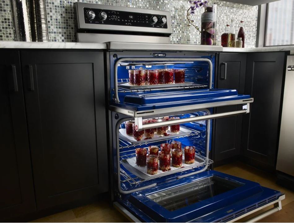 KitchenAid 30in Electric Double Oven Range