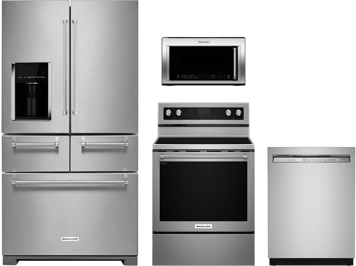KitchenAid 4 Piece Kitchen Appliance Package