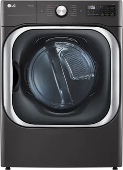 Front view of the LG DLEX8900B dryer