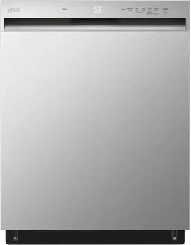 Front view of the LG LDFN3432T dishwasher