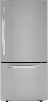 Front view of the LG LRDCS2603S refrigerator