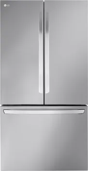 Front view of the LG LRFLC2706S refrigerator 