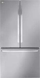 Front view of the LG LRFLS3206S refrigerator