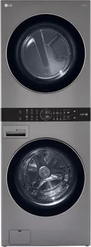 Front view of the LG WKG101HVA WashTower