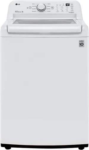 Front view of the LG WT7005CW top load washer 