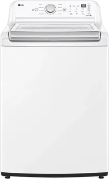 Front view of the LG WT7155CW top load washer