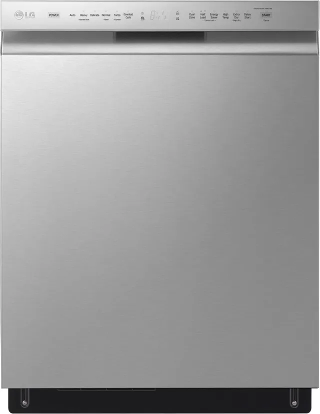 LG 24in PrintProof Stainless Steel Built In Dishwasher