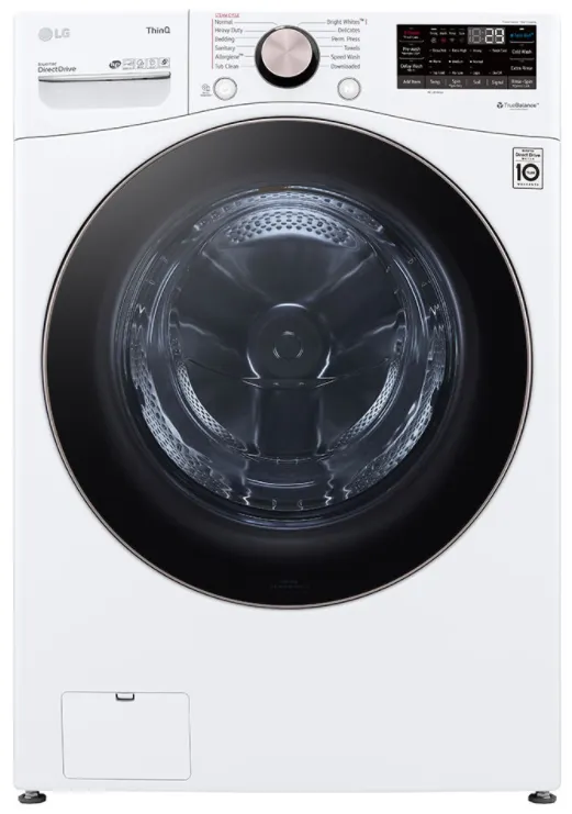 LG White Front Load Washer