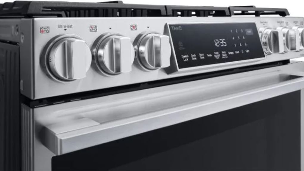 LG Studio Slide In Natural Gas Smart Range