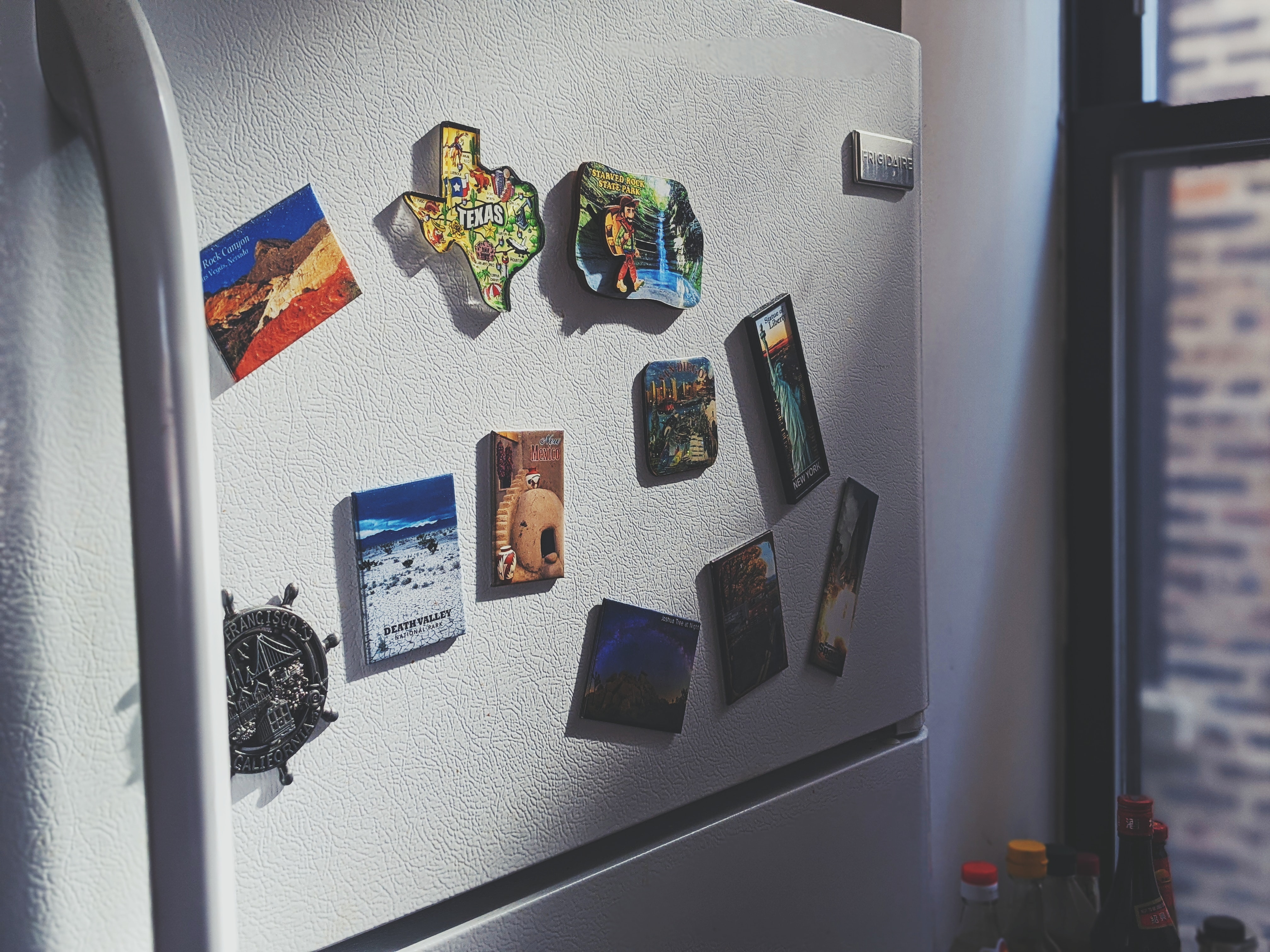 Magnets on a Fridge