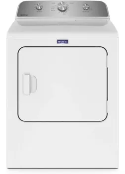 Front view of the Maytag MED4500MW dryer