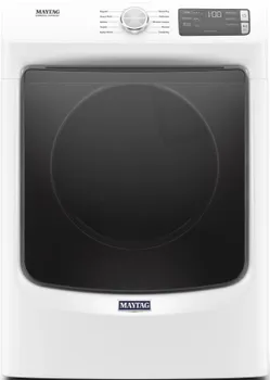 Front view of the Maytag MED5630HW dryer