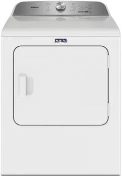 Front view of the Maytag MGD6500MW Pet Pro dryer
