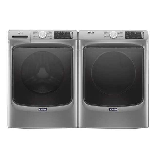 Maytag Metallic Slate Front Load Laundry Pair