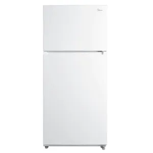 White Midea Top Freezer Refrigerator