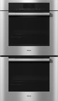 Front view of the Miele H 7780 BP2 CTS double wall oven