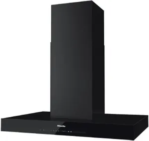 Front view of the Miele Puristic DA 6698 D OB range hood