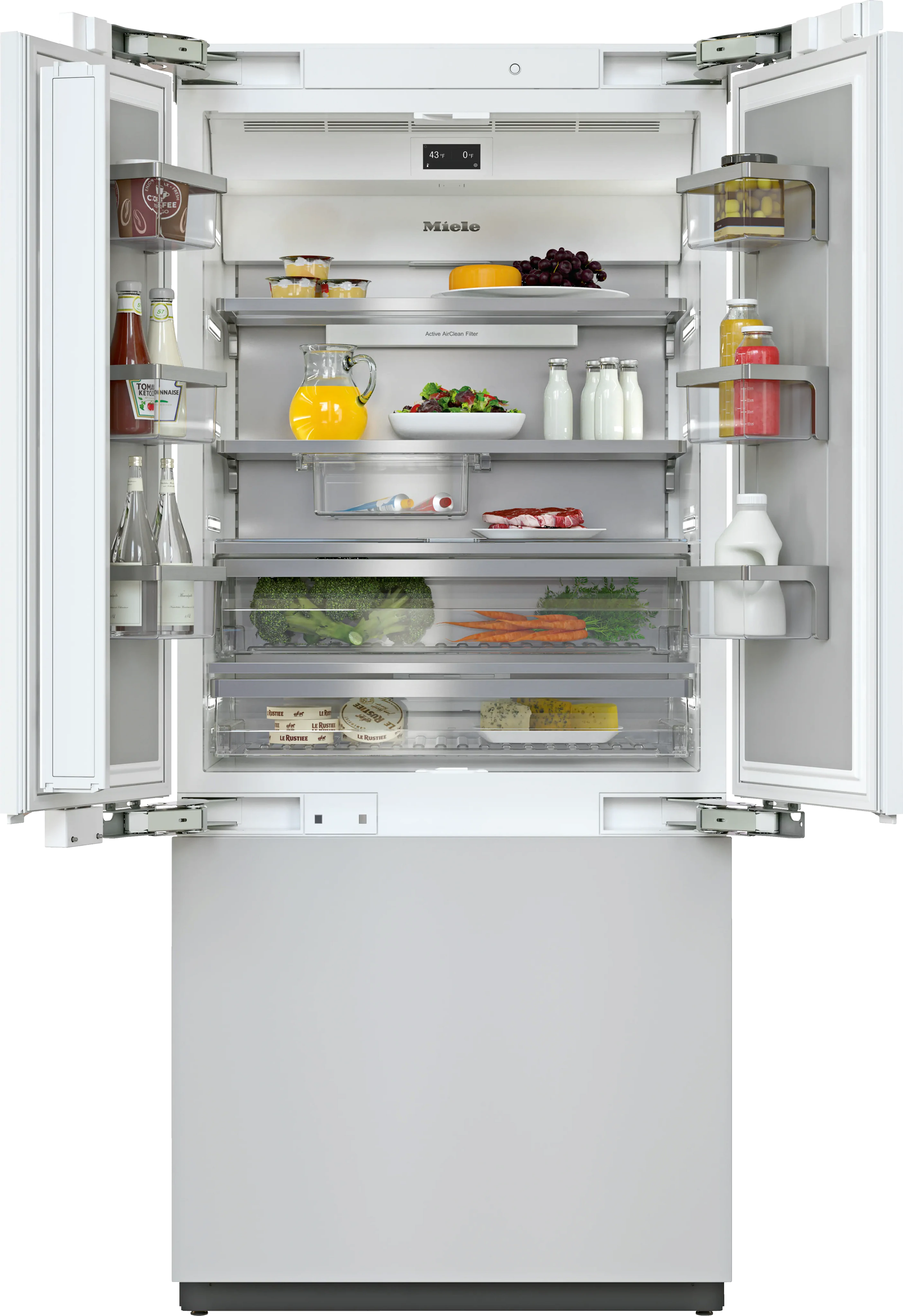Miele MasterCool Built In French Door Refrigerator