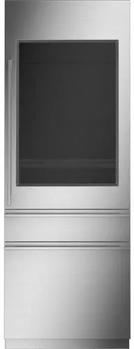 Credit: Monogram Front view of the Monogram ZIK303NPPII panel-ready column refrigerator
