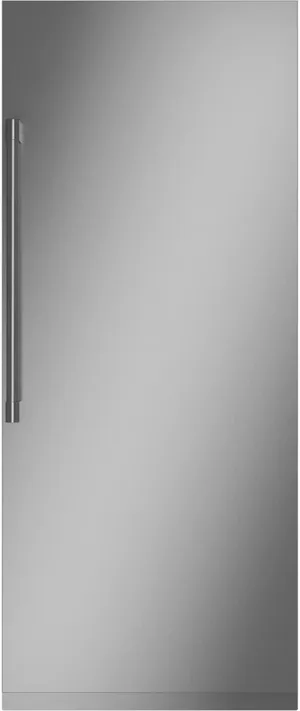 Credit: Monogram Front view of the Monogram ZIR301NPNII column refrigerator