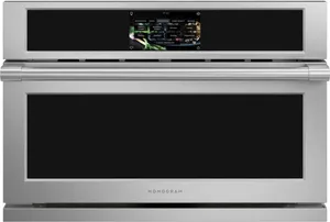 Front view of the Monogram ZSB9132VSS oven