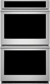 Front view of the Monogram ZTD90DPSNSS oven 