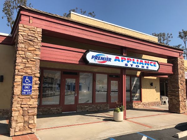 Outside shot of the Premier Appliance Store