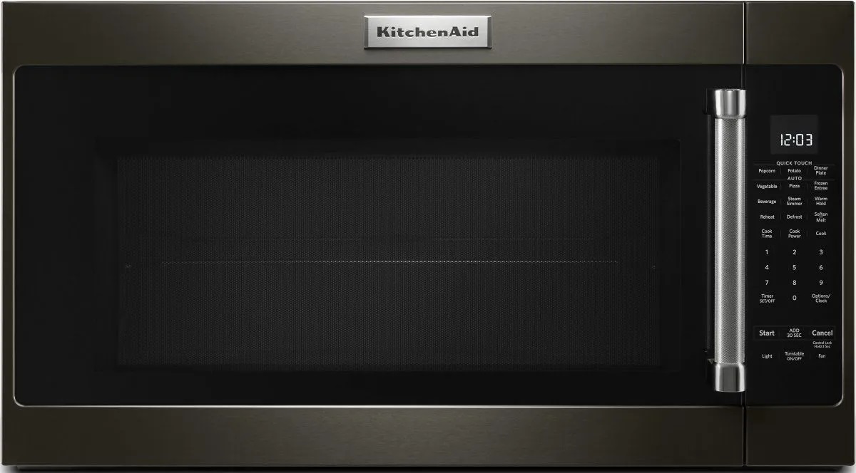 black over range microwave 