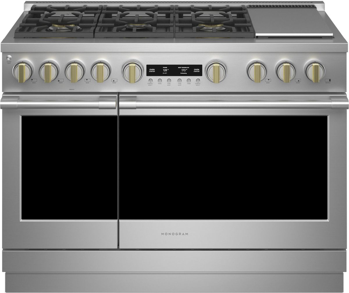 monogram dual fuel range