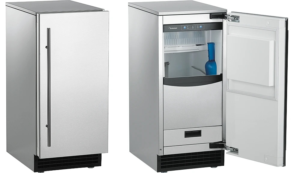 stainless steel nugget ice maker