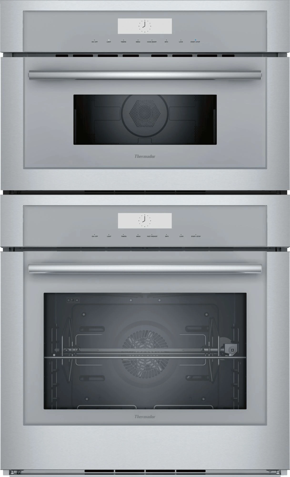 Thermador wall oven microwave combo MEDMC301WS