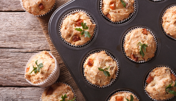 Breakfast in a muffin