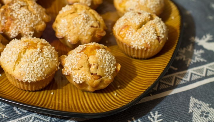Sausage cheese muffins