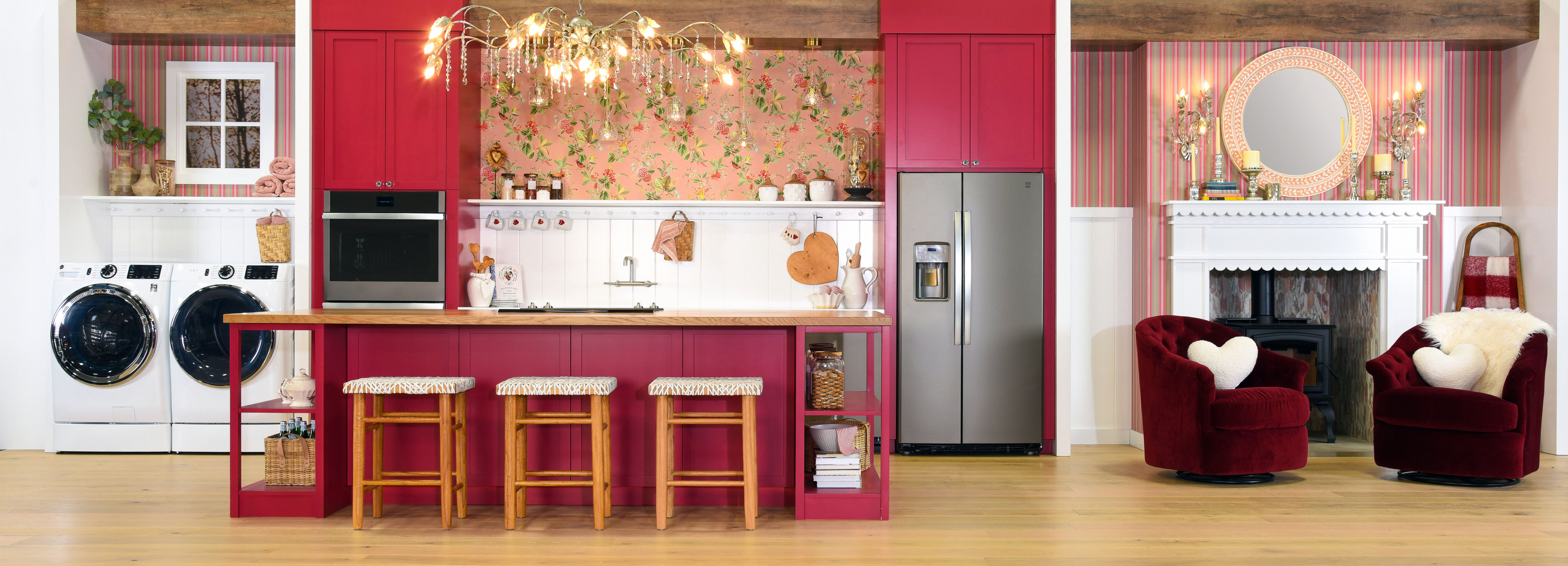 GE appliances in modern kitchen