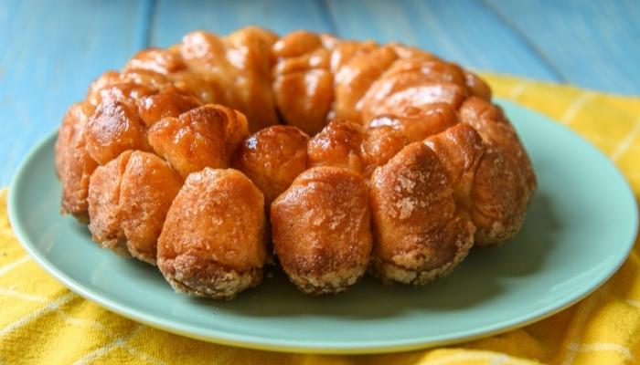Plate of monkey bread