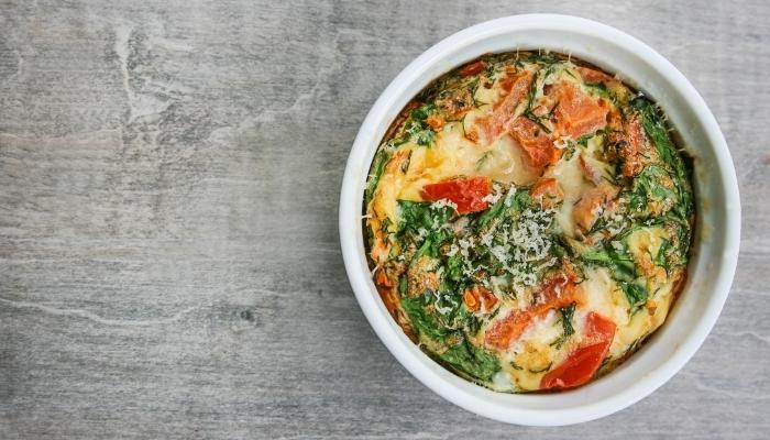 Baked egg dish