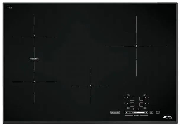 black glass cooktop